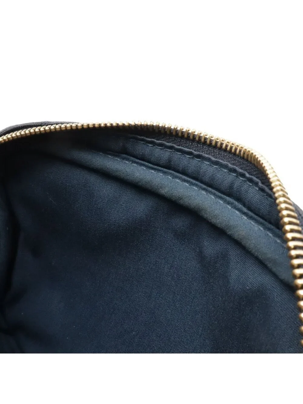 Louis Vuitton Monogram Mini Montsouris GM Backpack Shoulder Bag Blue Navy